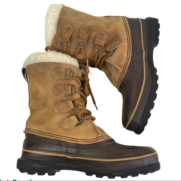 Sorel Shoes - Sorel Suede Winter Boots Tan Sz 8